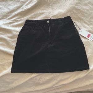 Black Corduroy Skirt - BONGO, Forever 21
